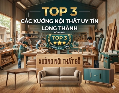 Top 3 Xưởng Nội Thất Uy Tín Tại Long Thành
