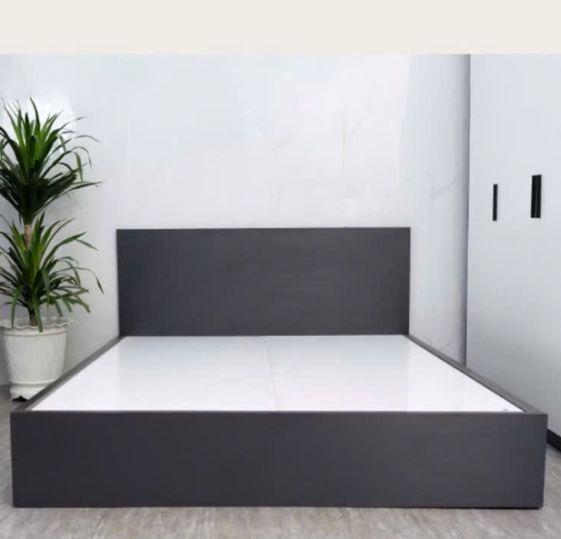 Giường ngủ MDF tối giản phong cách Bắc Âu